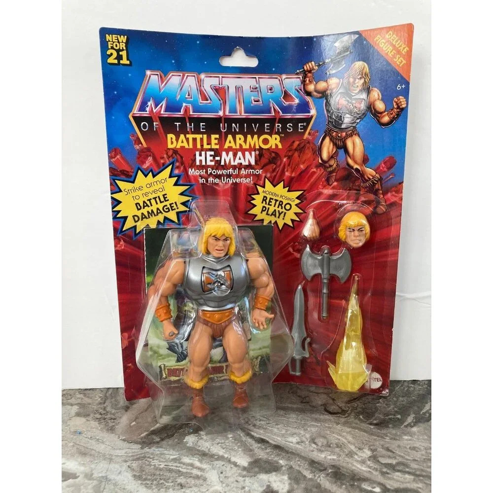 Néw‎ sealed battle armor he man figure